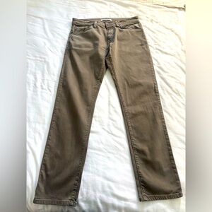 Mavi Men's light olive green Jeans size 33/32